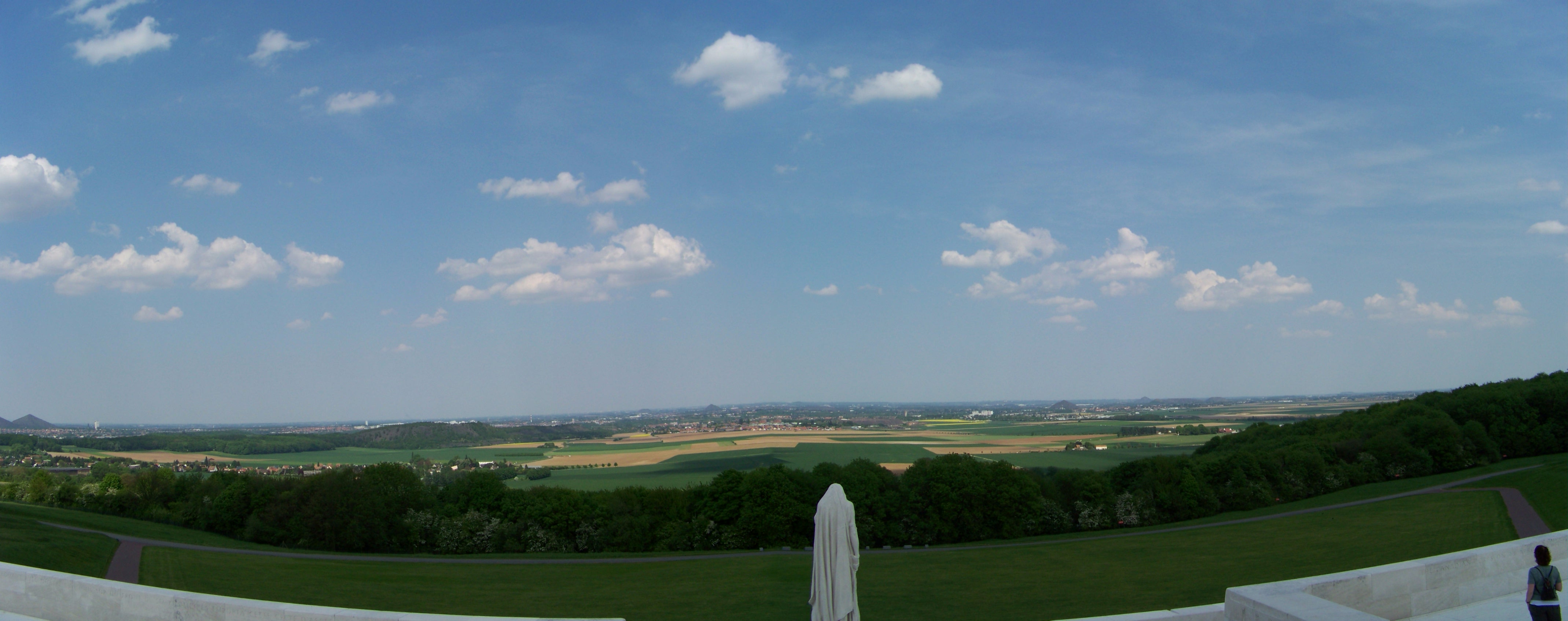 Panorama de la plaine de Lens
